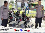 Polsek Sukodadi Bubarkan Rencana Perang Sarung di Sumberaji, Tiga Sepeda Motor dan Sarung Berisi Kabel Diamankan