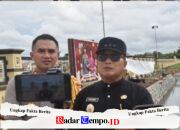 Bupati H. Sujiwo Tinjau Pembangunan Turap di Polres Kubu Raya, Siapkan Trotoar dan Program Budidaya Ikan