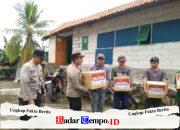 Polres Probolinggo Salurkan Bansos untuk Korban Longsor dan Banjir