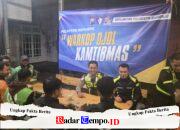 Polresta Sidoarjo dan Komunitas Ojol Sahur On The Road Perkuat Sinergitas untuk Kamtibmas