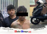 Kurang dari 24 Jam, Terduga Pelaku Curanmor di Gondang Diamankan Satreskrim Polres Nganjuk