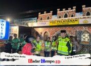 Hangatnya Sahur Bersama di Pos 12.0 Pujahito, Polres Nganjuk dan Komunitas Ojol Perkuat Komitmen Keselamatan