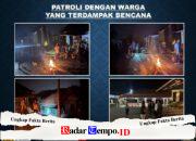 POLRES TEGAL MONITORING DAN PENGAMANAN LOKASI BENCANA TANAH BERGERAK