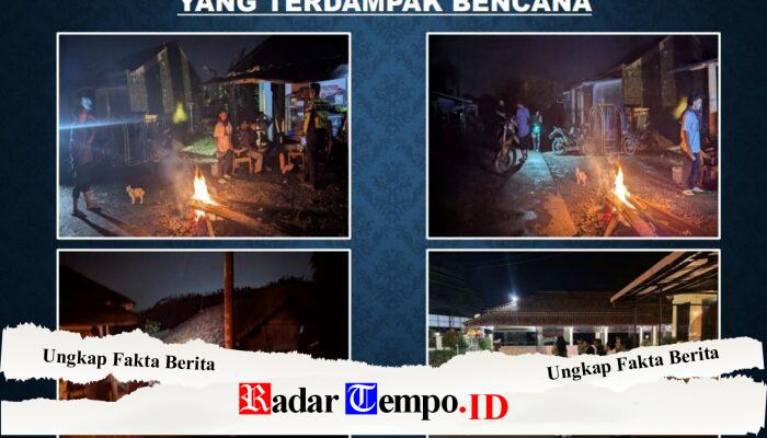 POLRES TEGAL MONITORING DAN PENGAMANAN LOKASI BENCANA TANAH BERGERAK