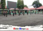 Tingkatkan Profesionalisme Prajurit, Kodim 1008/Tabalong Rutin Latihan Pencak Silat Militer