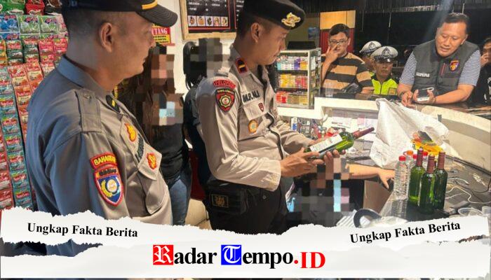 Polres Tulungagung Gelar Patroli Skala Besar Tertibkan Miras Ilegal Jaga Kondusifitas Ramadhan