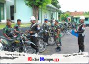 Tegas Disiplin: Denpom V/4 – 3 Operasi Gaktib Lalu Lintas Lebih Aman Kondusif