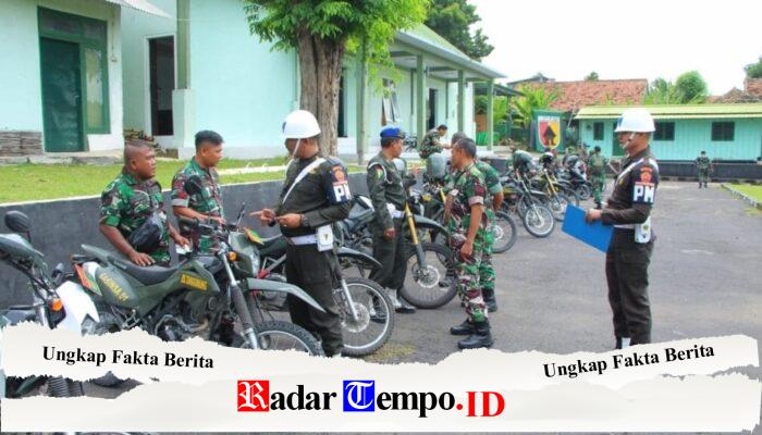 Tegas Disiplin: Denpom V/4 – 3 Operasi Gaktib Lalu Lintas Lebih Aman Kondusif