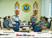 Perkuat Sinergitas TNI, Dankodaeral XII Terima Courtesy Call Dirlambangja AU