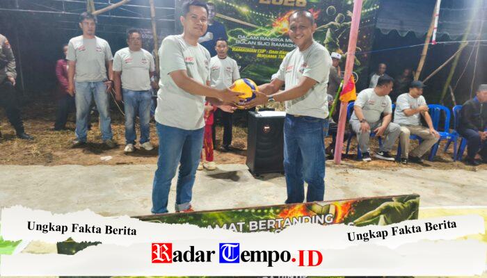 Turnamen Bola Voli Dandim Cup I Tahun 2026 Resmi Dibuka di Batang Alai Utara