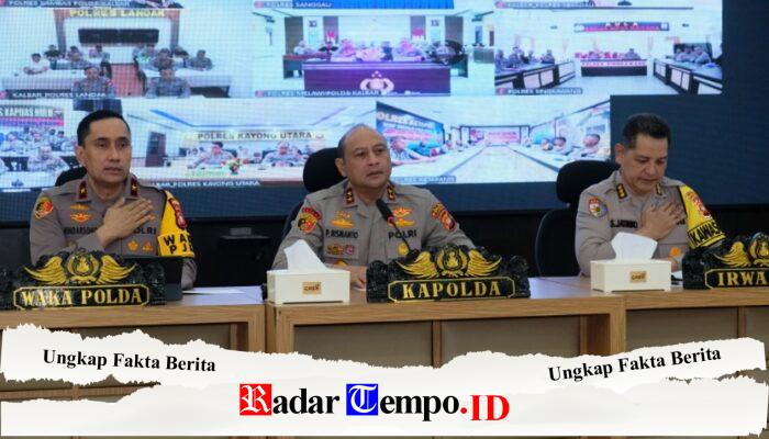 Dukung Penuh Kebijakan Pemerintah, Polda Kalbar Gelar Rapim 2026: Fokus pada Ketahanan Pangan dan Penguatan SDM