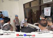 Mendadak! Polres Madiun Gelar Test Urine Bagi PJU dan Kapolsek, Wujudkan Zero Narkoba
