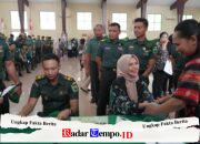 Sentuhan Kasih untuk Keluarga Prajurit, Posyandu Siklus Hidup Kasuari Hadirkan Kepedulian Nyata