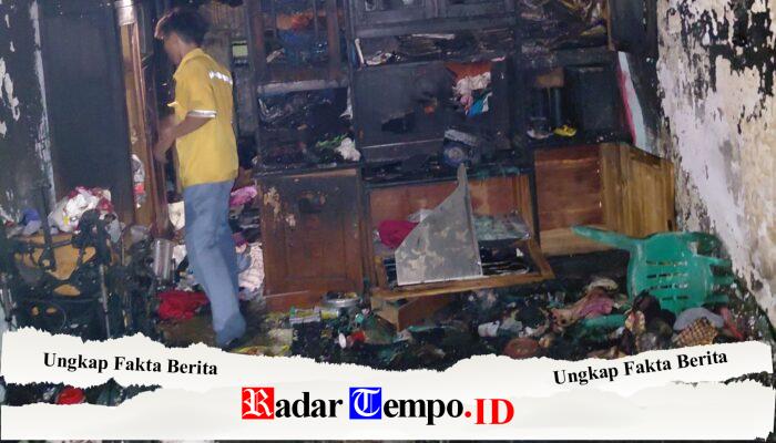 Si Jago Merah Hanguskan 7 Kamar di Rusunawa Sumbo Simokerto