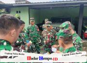 Giat Apel Pagi, Danramil 0830-12 Kenjeran Pengecekan SIM TNI dan SIM Umum Anggota