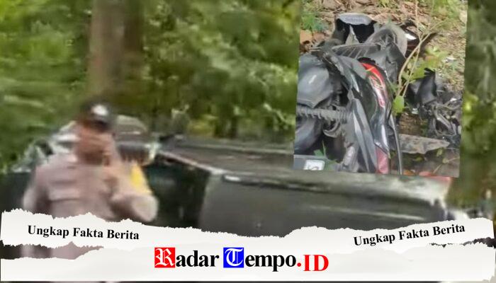 Kecelakaan Maut di Bangkalan, Mobil Dinas Polisi Tabrak Honda Vario, Pemotor Meninggal Dunia di TKP