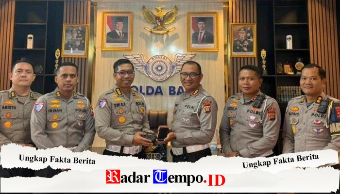 Korlantas Polri Distribusikan ETLE Mobile Handheld di Polda Bali Perkuat Penegakan Hukum Lalin Berbasis Digital