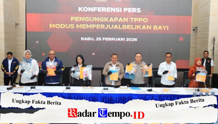 Polri Bongkar Jaringan Nasional Perdagangan Bayi, 12 Tersangka Ditangkap dan 7 Bayi Diselamatkan