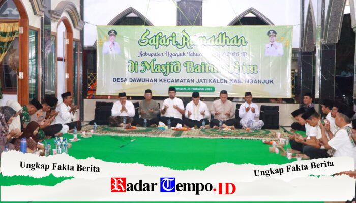 Safari Ramadhan di Jatikalen, Kapolres dan Wabup Nganjuk Perkuat Sinergi Bersama Masyarakat