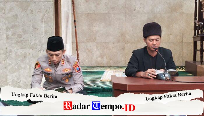Polres Kediri Kota: Diawali Yasinan, Perkuat Keimanan dan Integritas Personel di Bulan Ramadhan