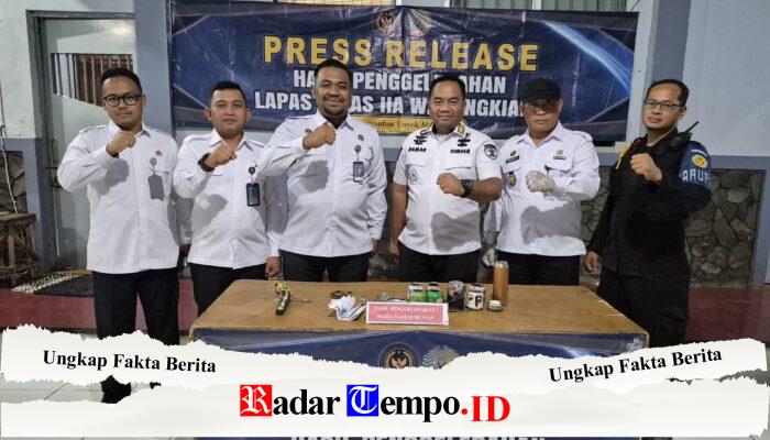 Lapas Kelas IIA Warungkiara Laksanakan Razia Rutin Tingkatkan Kewaspadaan Selama Bulan Suci Ramadhan 1447 H