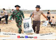 Dandim 1009/Tanah Laut dan Kapolres Tanah Laut Pimpin Aksi ASRI Tindak Lanjuti Instruksi Presiden