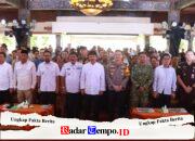 Kapolres Nganjuk Pastikan Pengamanan Maksimal Kunjungan Menteri Sosial di Pendopo