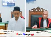 Ketua Majelis Hakim PN Surabaya, Memvonis 2 Tahun denda Rp 1 Milyard Pengedar Juga Pemakai,