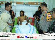 Forkopimda Gresik Besuk Korban Luka di RSUD Ibnu Sina, Tegaskan Komitmen Jaga Kondusivitas Kamtibmas