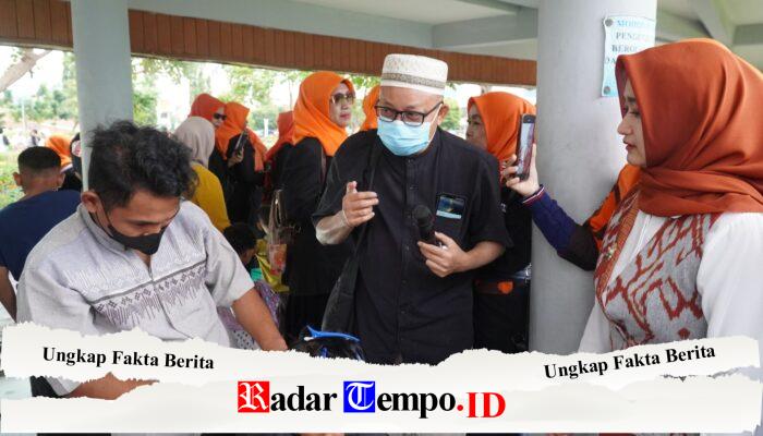 Wakil Walikota Tegal, Bagi Takjil dan Potong Rambut Gratis