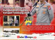 Kapolres Pulang Pisau Pimpin Apel, Tekankan Kesiapan Personel Hadapi Operasi Ketupat Telabang 2026