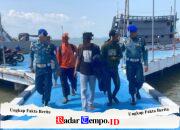 TNI AL, Gagalkan Kapal Penyelundup Balpress, Rokok Ilegal di Perairan Pulau Sanglar Tanjung Balai Karimun