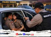 VIRAL, Oknum Polisi Digrebek Wakapolres Diparkiran Mapolres Ternate