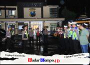 Polres Kediri Kota Gelar Patroli Skala Besar Jelang Waktu Sahur