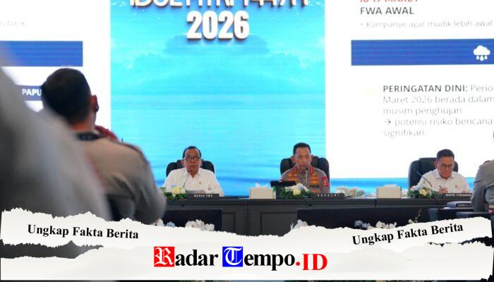 Kapolri Sarankan Metode First Come First In Cegah Penumpukan Arus Mudik di Pelabuhan