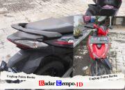 Nekat Curi Motor di Duduksampeyan, Pria Asal Surabaya Lompat ke Truk Trailer Akhirnya Ditangkap Warga
