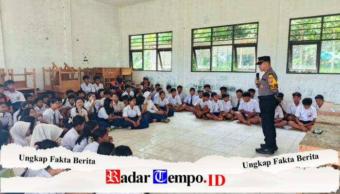 Dari Bullying hingga Knalpot Brong, Polsek Banama Tingang Beri Peringatan Tegas ke Pelajar SMPN 2