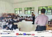 Cegah Paham Anarko dan Kekerasan Pelajar, Polsek Banama Tingang Perkuat Mentalitas Siswa SMPN 2