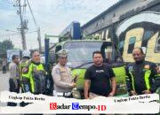 Polres Pelabuhan Tanjung Perak Surabaya Amankan Truk Curian Asal Mojokerto