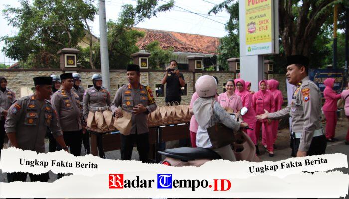 Sinergi di Bulan Ramadhan Polres Sumenep Bersama Lintas Instasi Berbagi Takjil