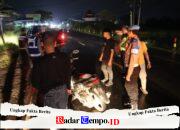 Polres Bangkalan Gelar KRYD Bulan Suci Ramadhan 13 Motor Tanpa STNK Diamankan