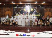 Hangatnya Ramadan, Polres Nganjuk Buka Bersama Yatim Piatu di Pendopo Andaru