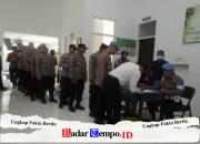 Polres Tuban Lakukan Tes Urine Dadakan Untuk Internal Usai Apel Pagi
