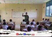 Pos Kimaam Satgas Kewilayahan Yonif 123/Rajawali Gelar Kegiatan GADIK di SD Inpres Distrik Kimaam Merauke