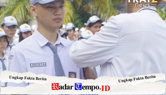 Sertijab OSIS SMA Katolik Frateran Surabaya Berlangsung Khidmat, Catherina Grace Widya Pimpin Periode Baru