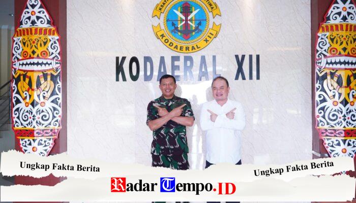 Perkuat Sinergi Maritim dan Ekonomi, Kodaeral XII Terima Kunjungan Ketua KADIN Kota Medan