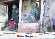 Wujudkan Kemanunggalan, Satgas TMMD Ke 127 Kodim 0808/Blitar Ringankan Beban Warga Menimba Air