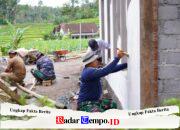 Kejar Target, Satgas TMMD Ke 127 Kodim 0808/Blitar Mulai Tahap Finishing RTLH Mbah Nyatemi