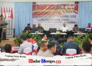 Jelang Mudik Lebaran, Polres Pulang Pisau Gelar Rakor Lintas Sektoral Operasi Ketupat Telabang 2026