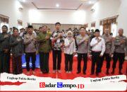 Menumbuhkan Nasionalisme Generasi Muda, Polres Kediri Kota Gelar Binlat Jati Diri Bangsa